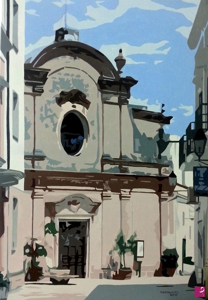 quadri in vendita online - Chiesa Vecchia - San Vito dei Normanni
