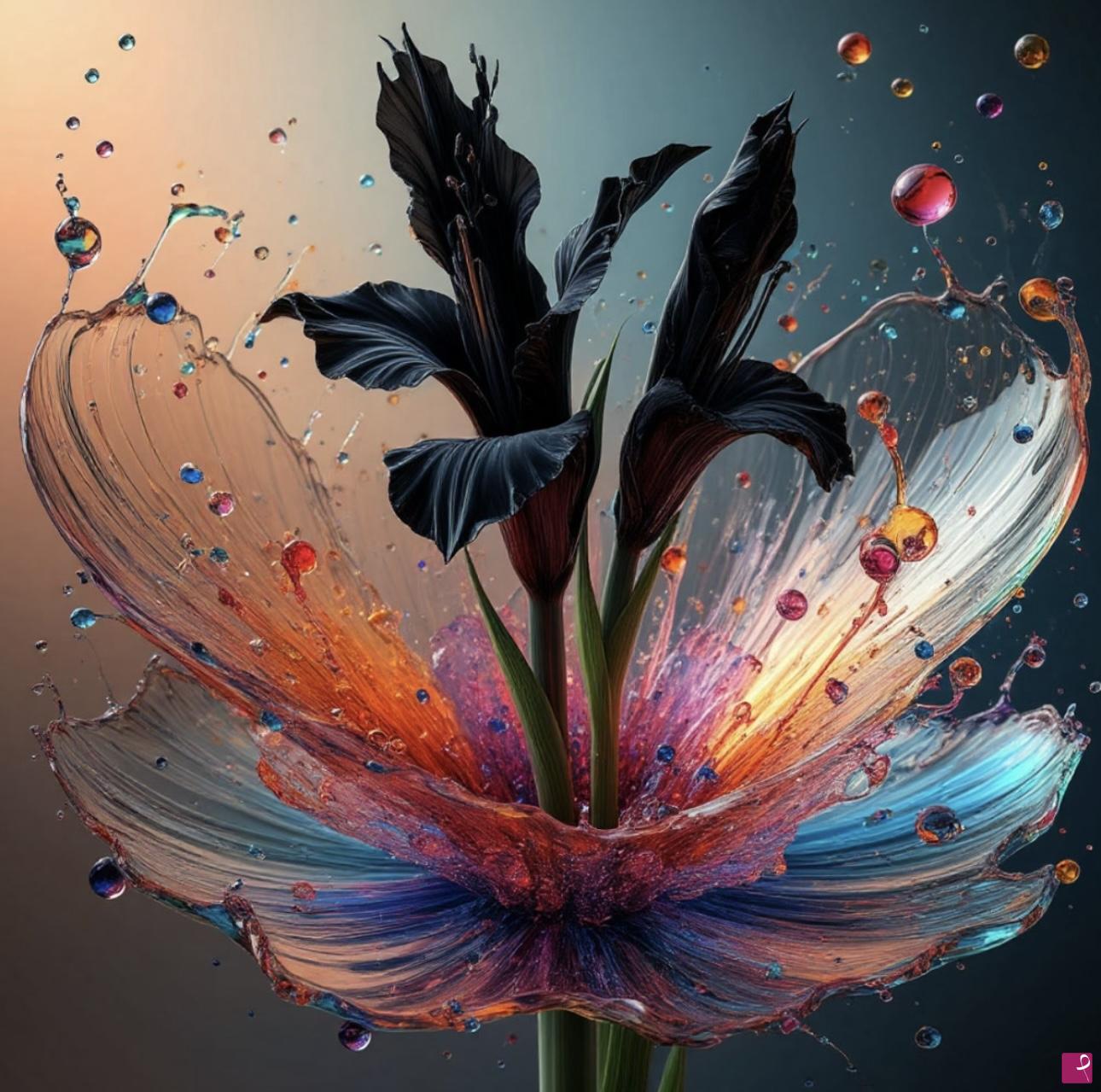 quadri in vendita online - Children flower 2