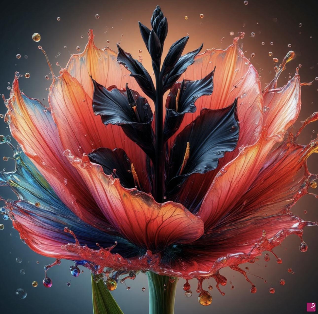 quadri in vendita online - Children flower 