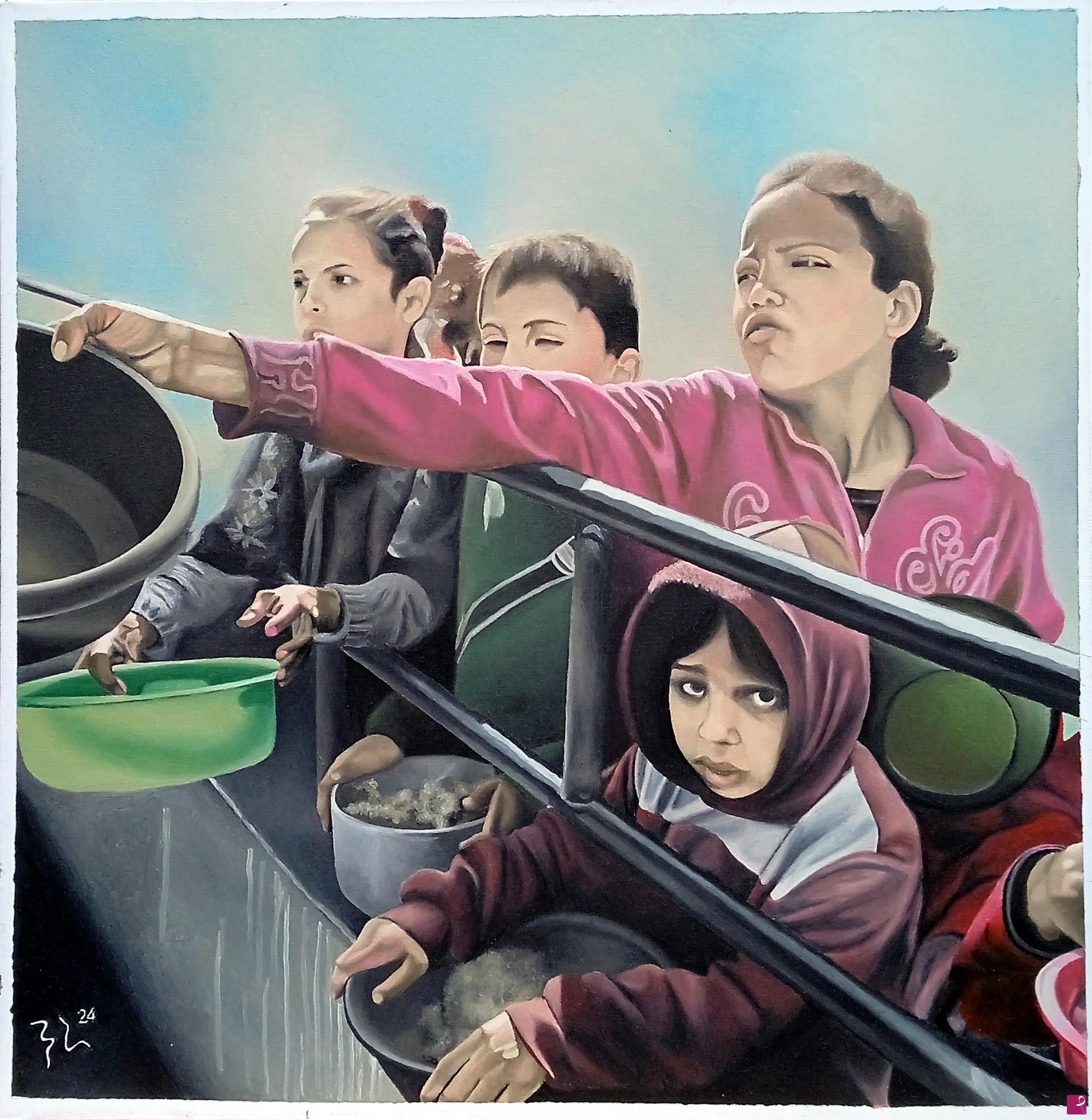 quadri in vendita online - CHILDREN OF GAZA