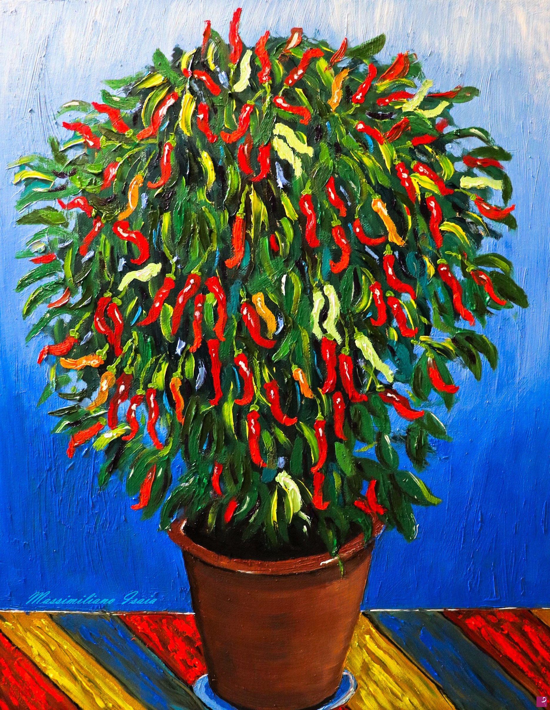 quadri in vendita online - Chili pepper