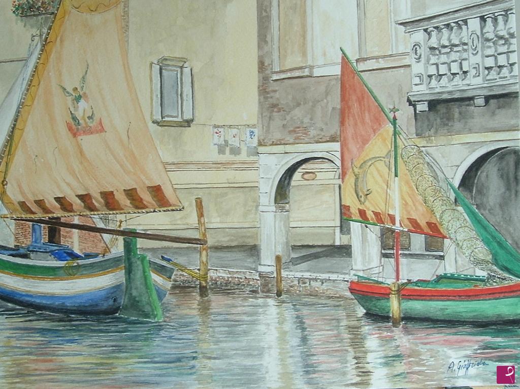quadri in vendita online - Chioggia - Riva Vene