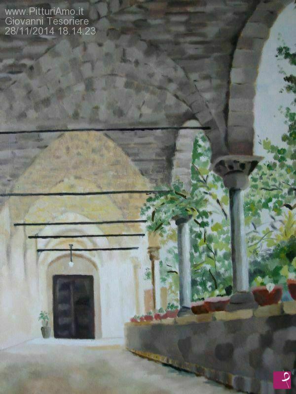 quadri in vendita online - Chiostro