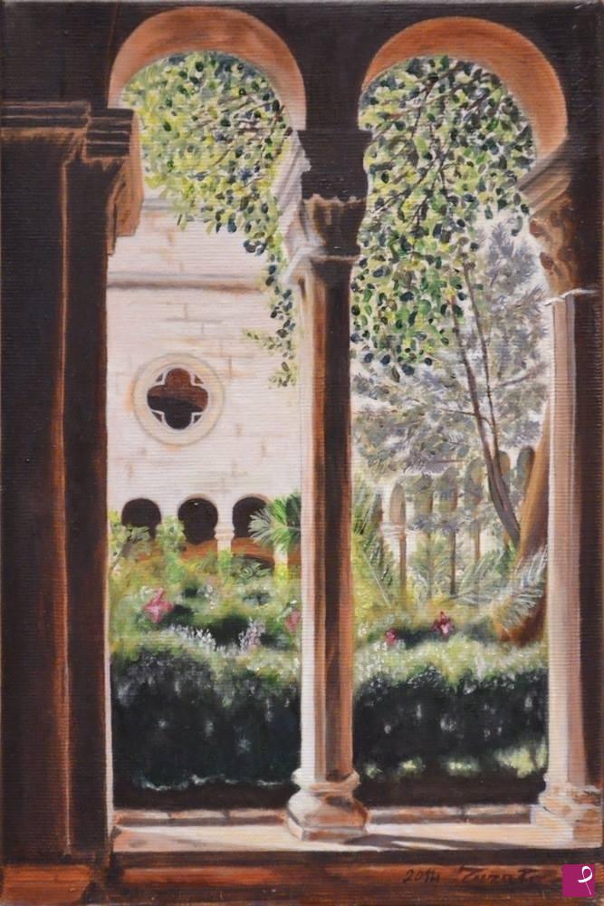 quadri in vendita online - CHIOSTRO SPAGNOLO