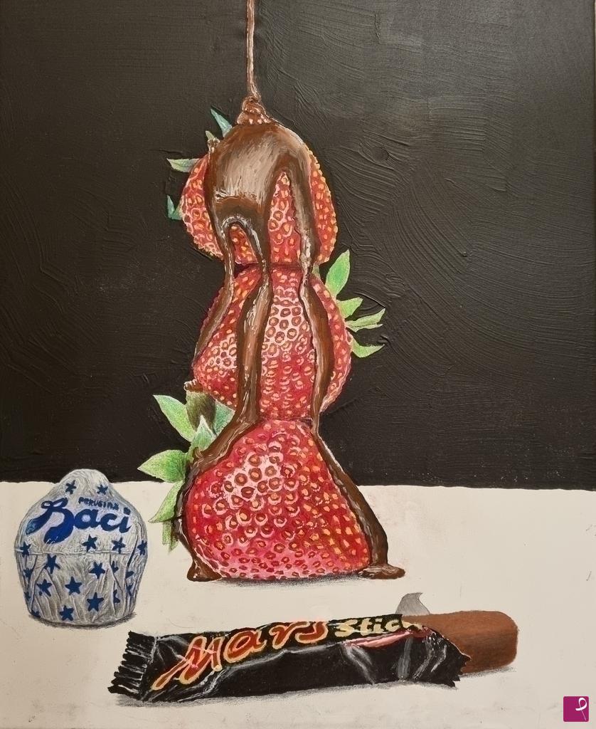 quadri in vendita online - Chocolate party