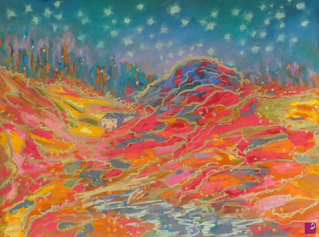 quadri in vendita online - Christmassy poetic imagination - 478