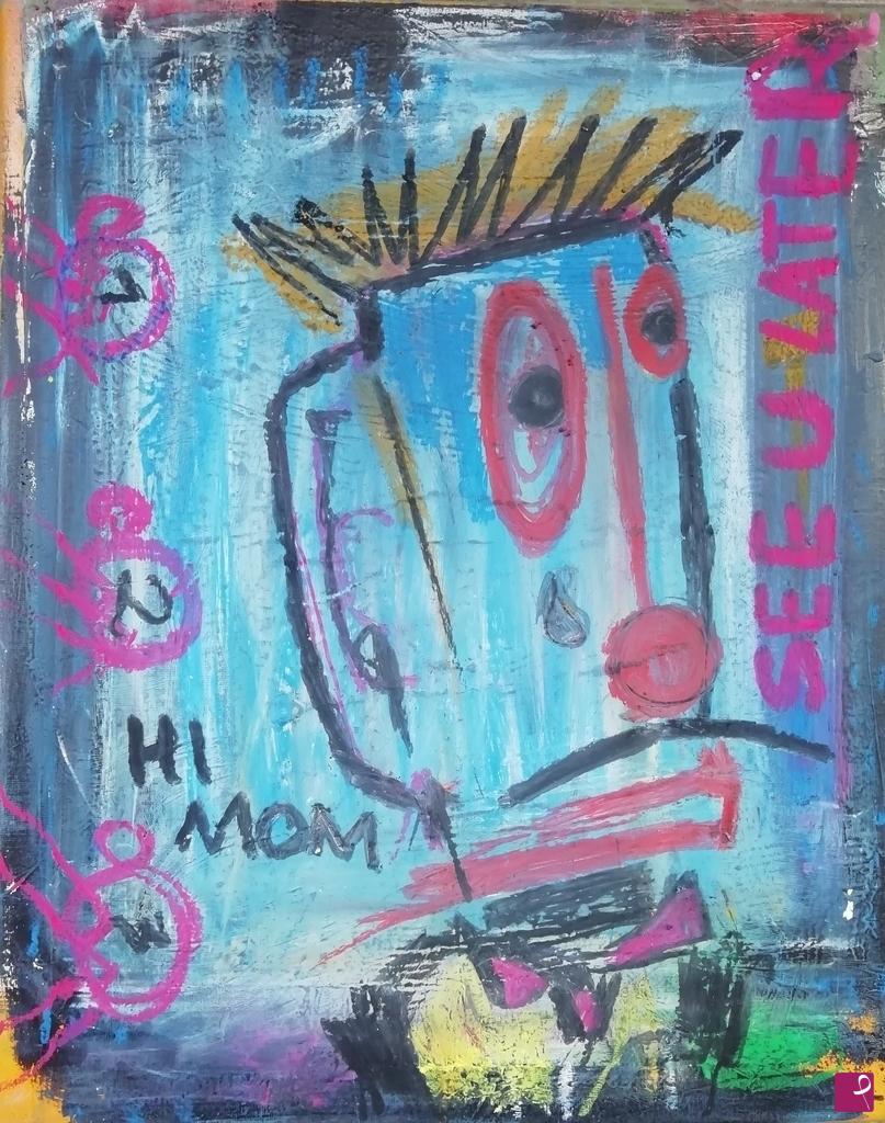 quadri in vendita online - Ci vediamo più tardi mamma
