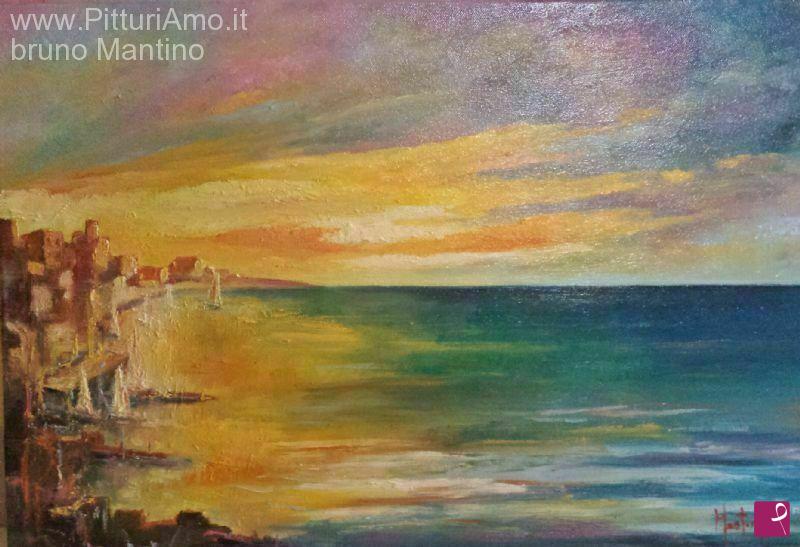 quadri in vendita online - Cielo e mare