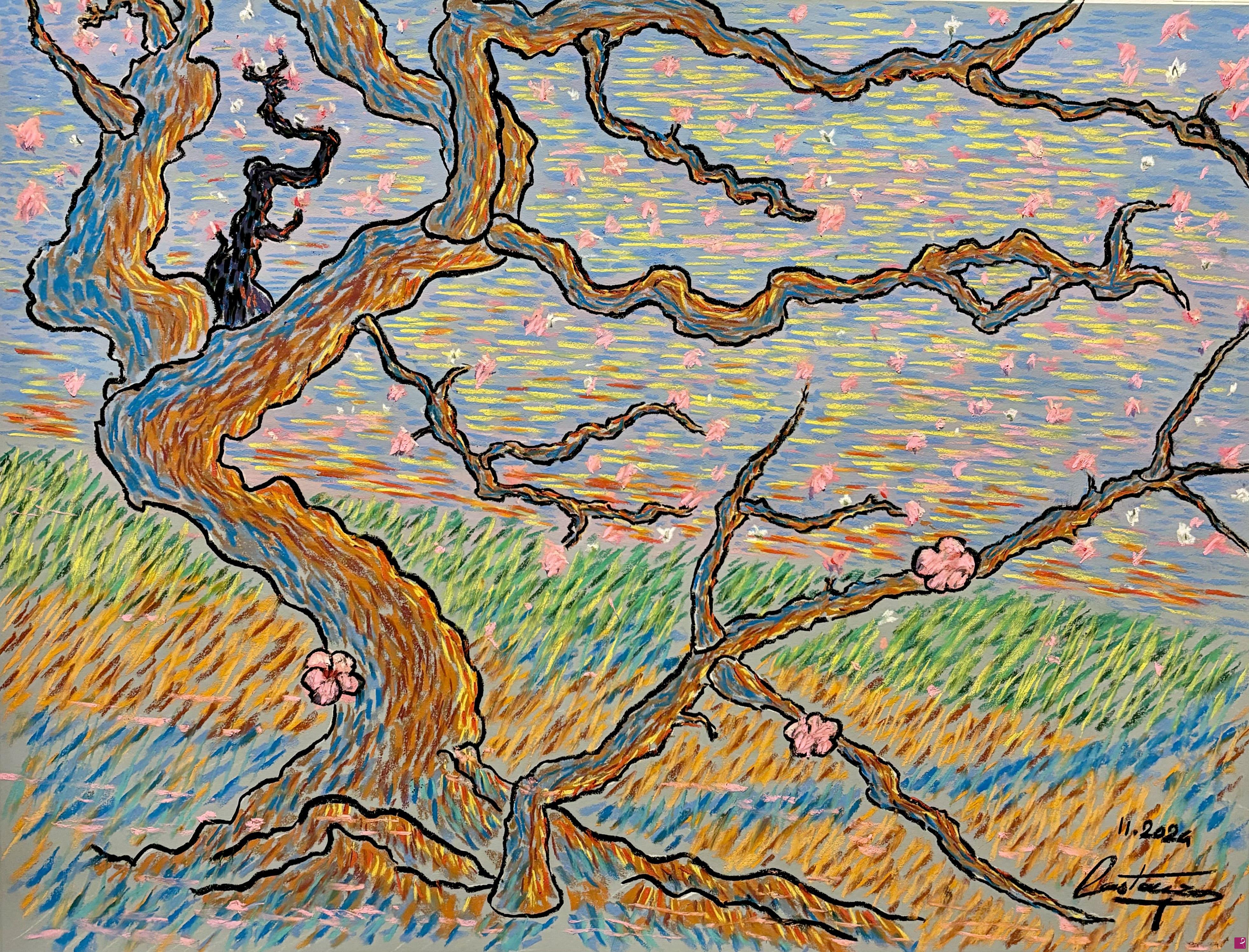quadri in vendita online - Ciliegio In fiore 