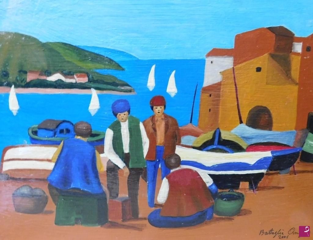 quadri in vendita online - Cinque Terre
