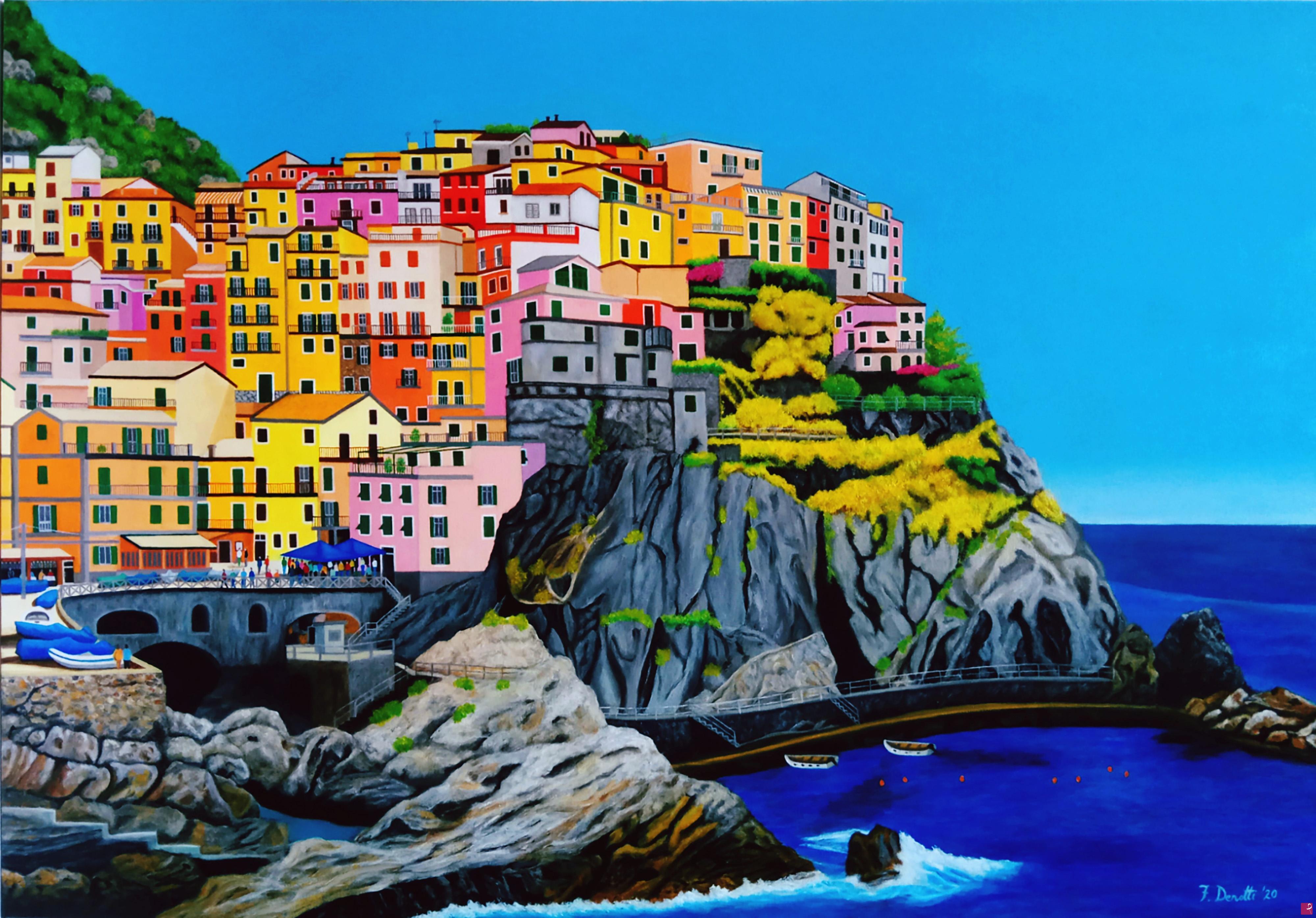 quadri in vendita online - Cinque Terre 
