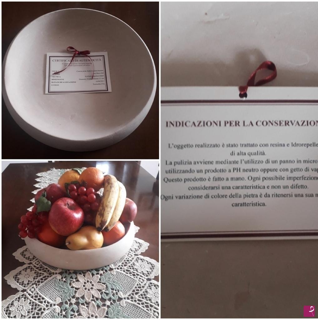 quadri in vendita online - Ciotola porta frutta