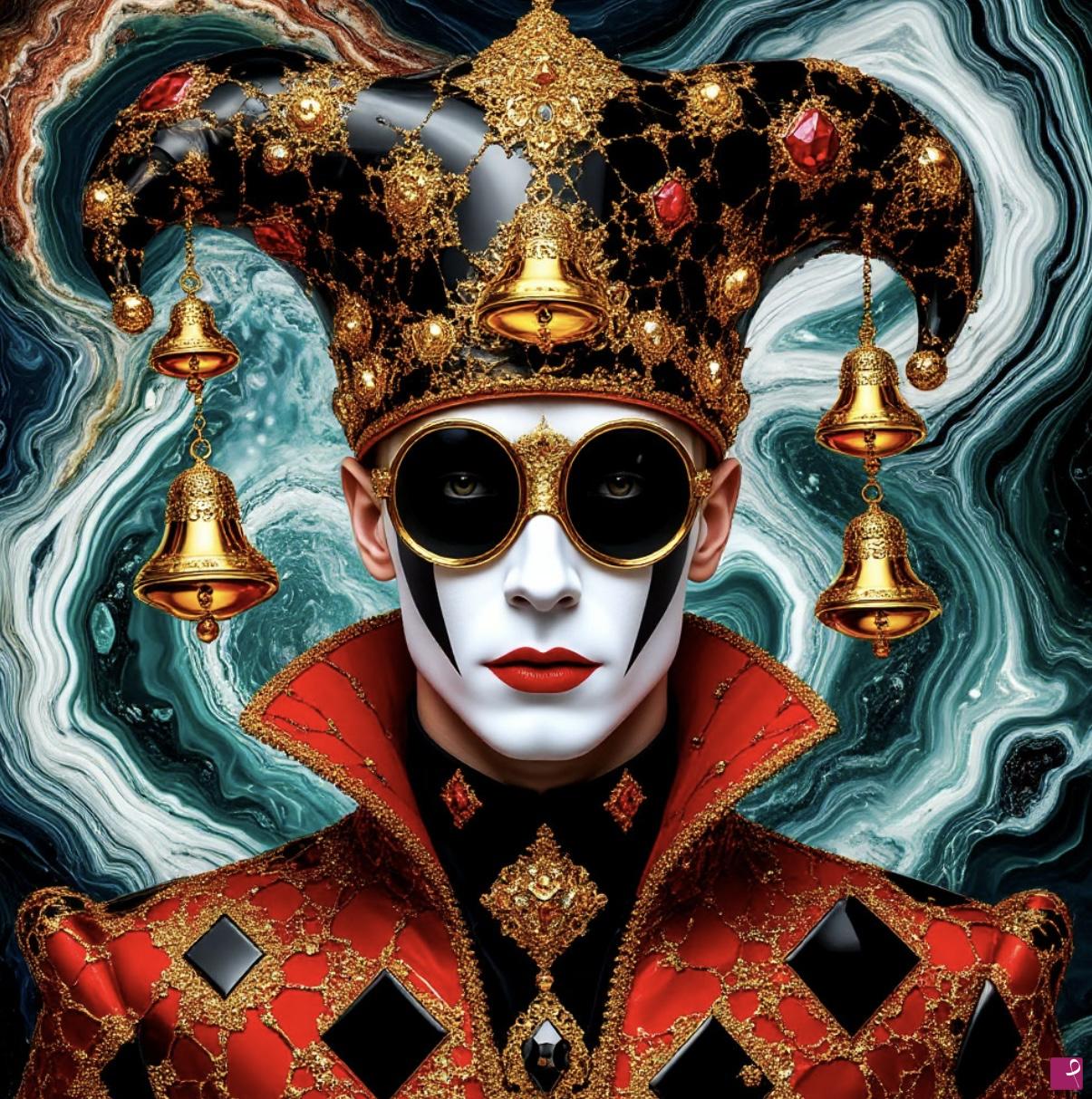 quadri in vendita online - circus clown2