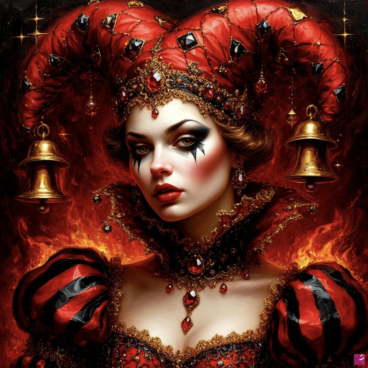 quadri in vendita online - circus clown3
