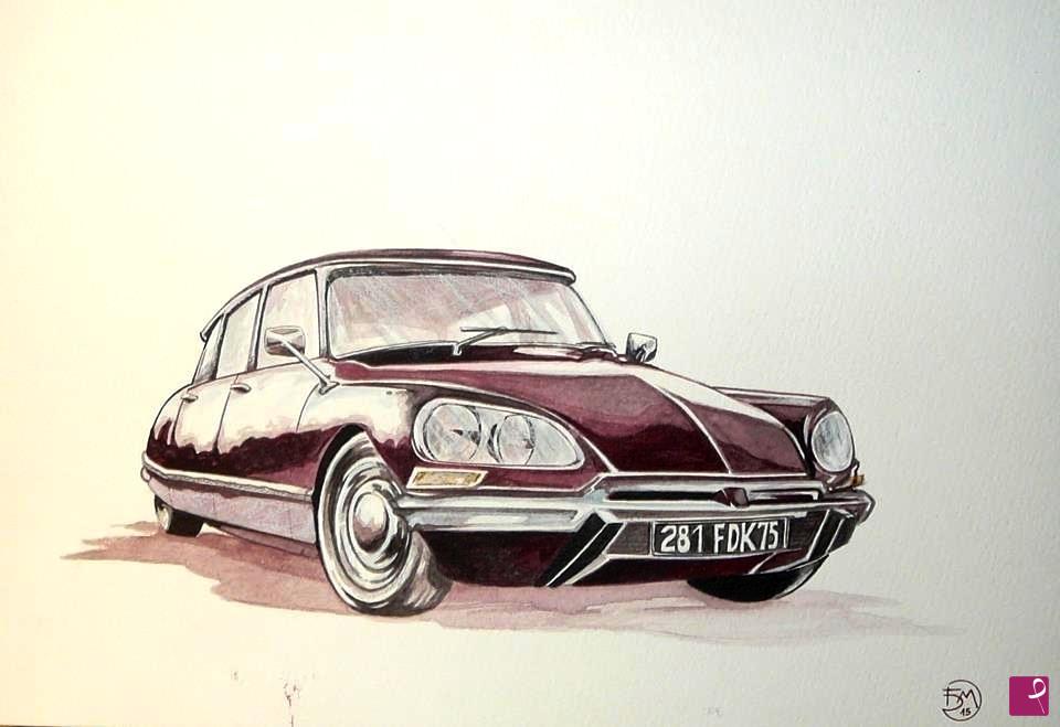 quadri in vendita online - CITROEN DS  # 1