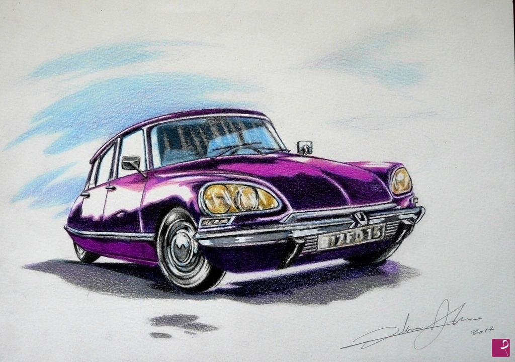 quadri in vendita online - CITROEN DS  # 2
