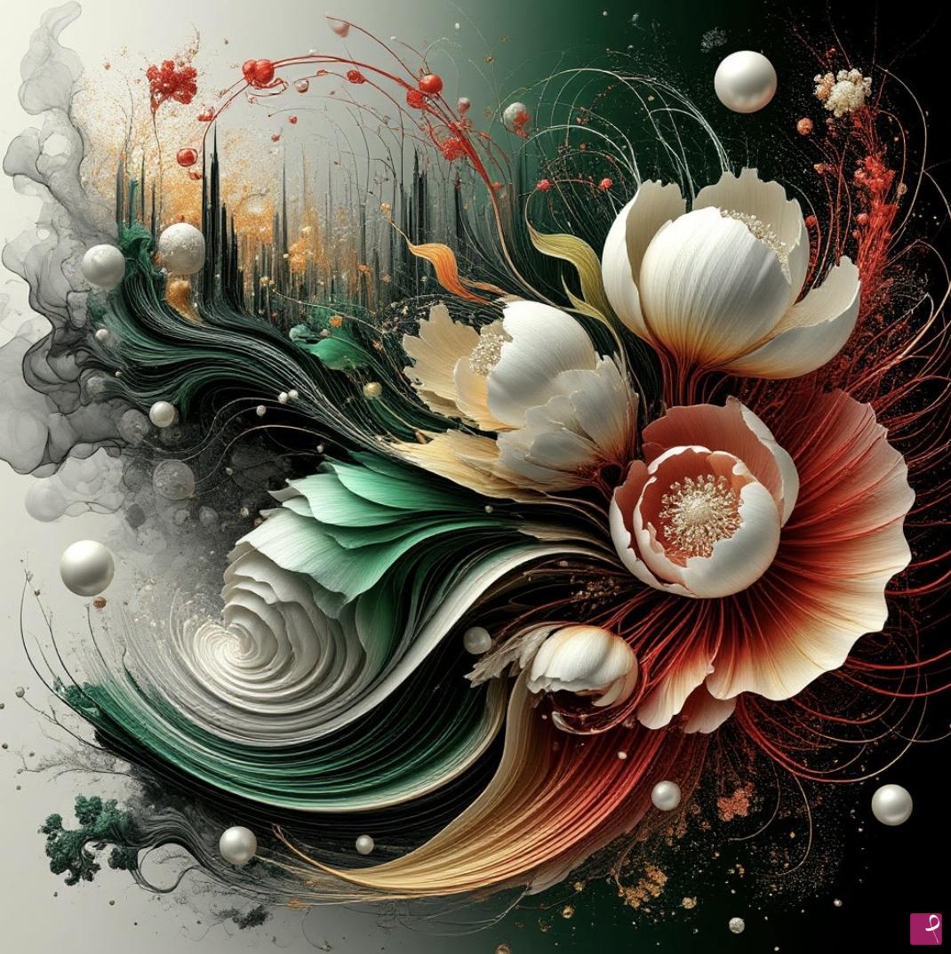 quadri in vendita online - City flowers 