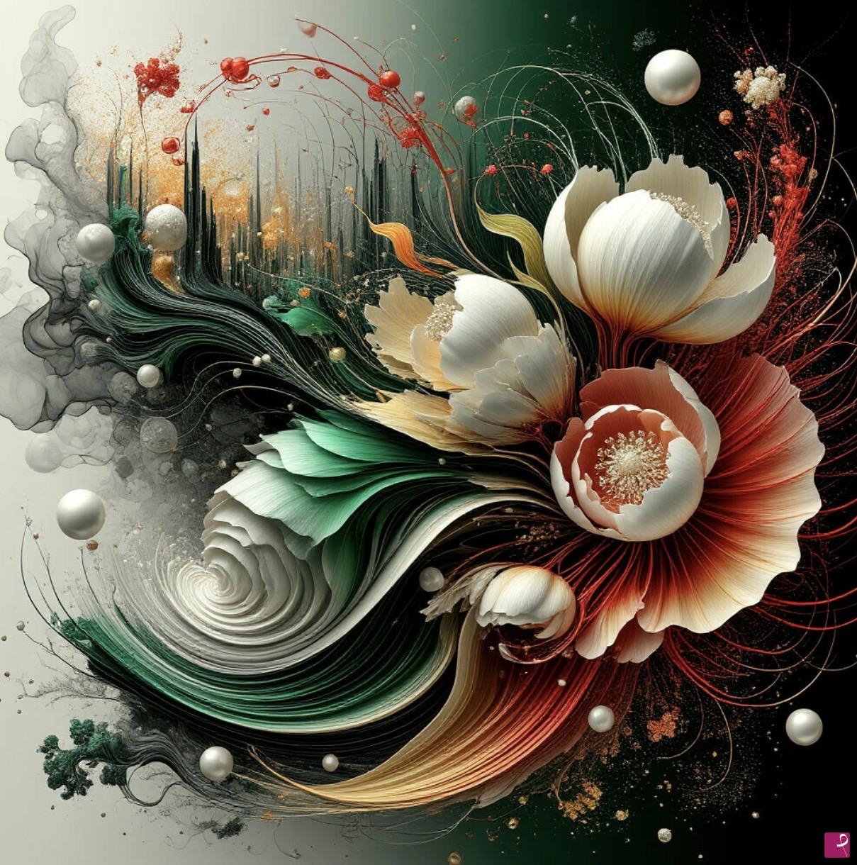quadri in vendita online - City flowers 