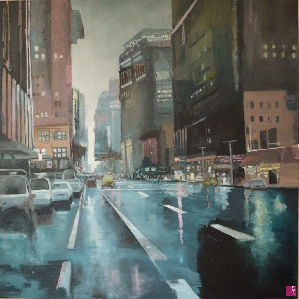 quadri in vendita online - City landscape
