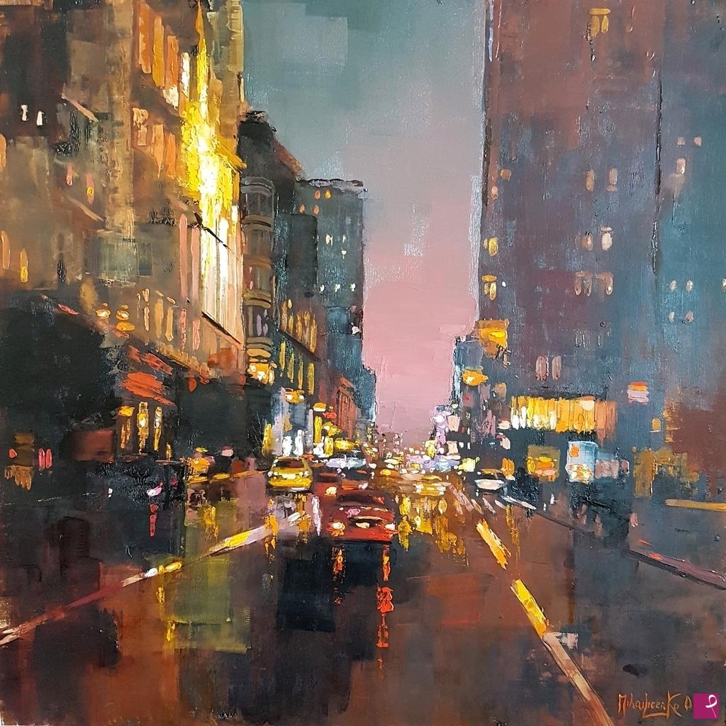 quadri in vendita online - City Lights
