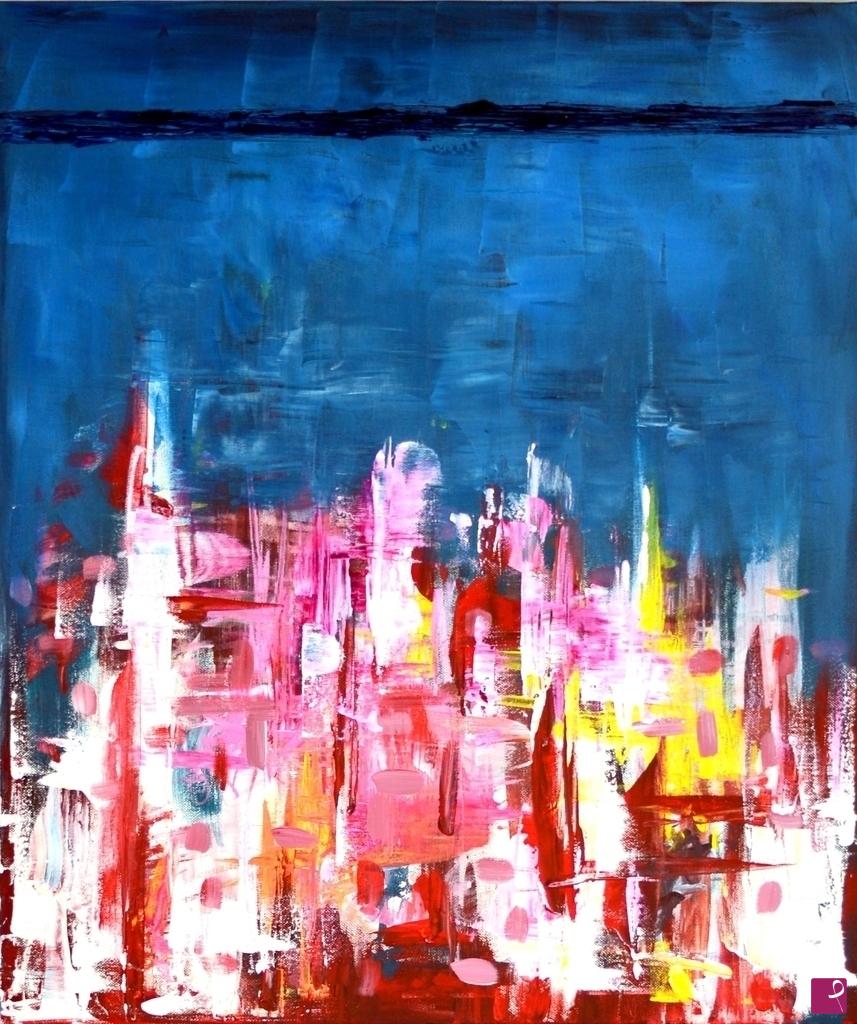 quadri in vendita online - city lights