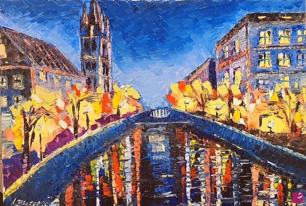 quadri in vendita online - City River