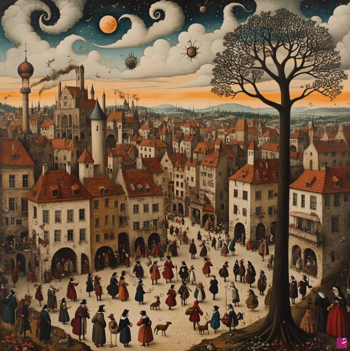 quadri in vendita online - City square