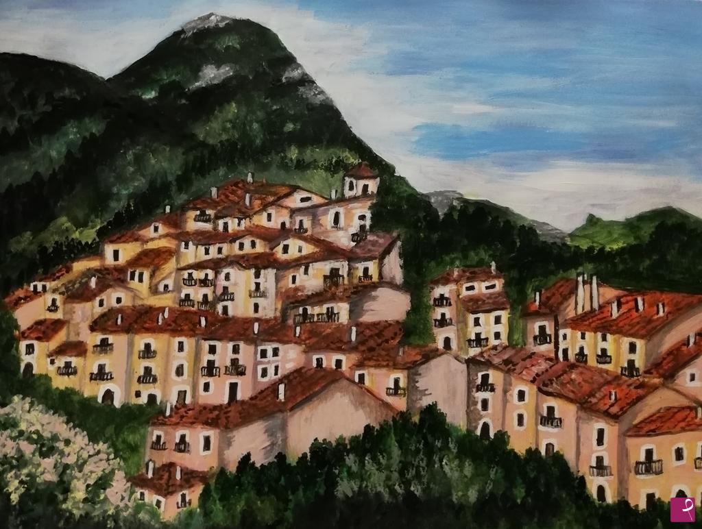 quadri in vendita online - Civitella  Alfedena