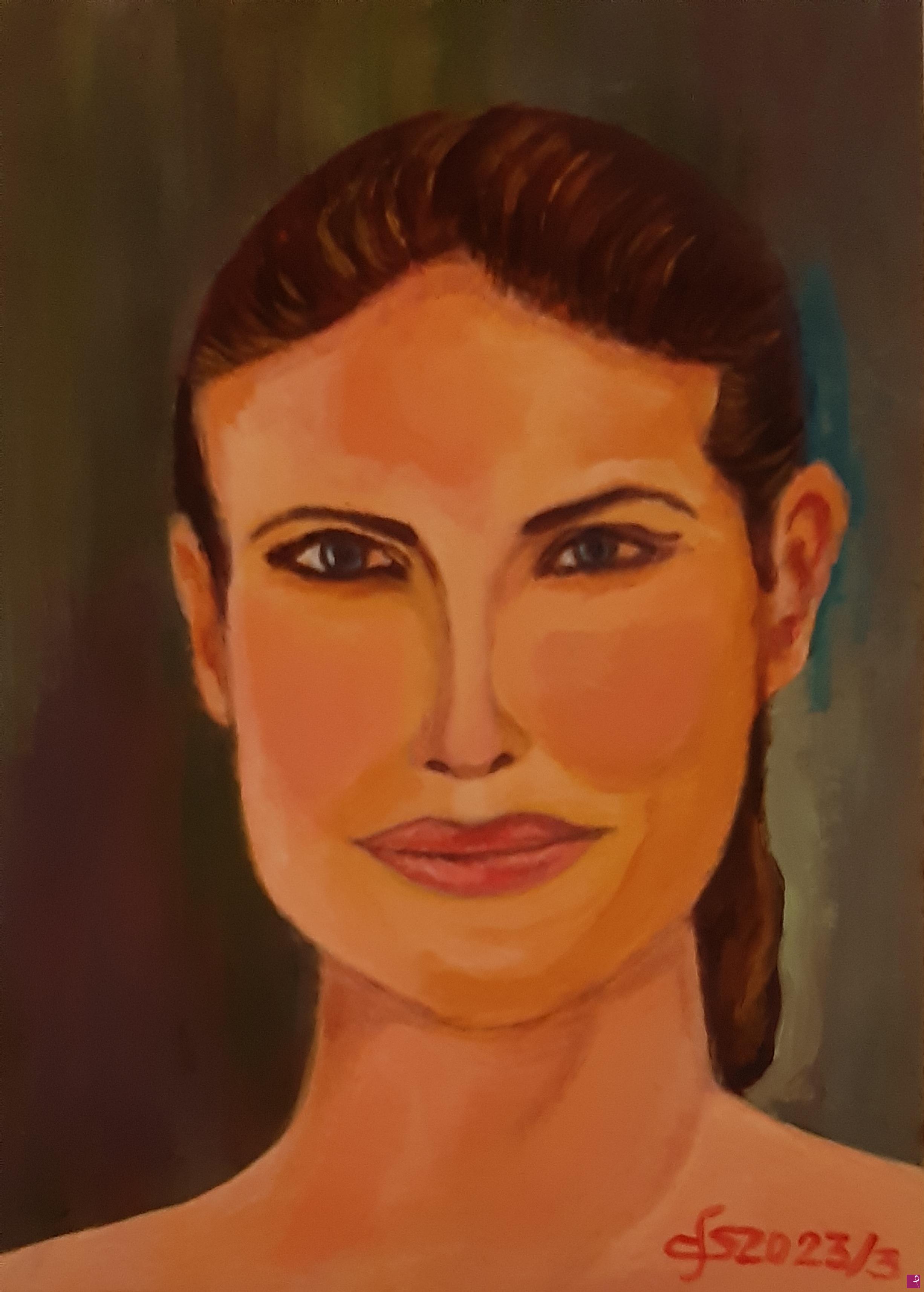 quadri in vendita online - Claire Forlani 