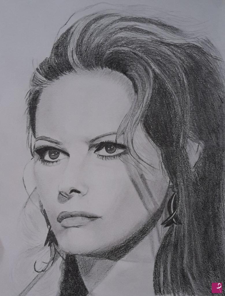quadri in vendita online - Claudia Cardinale