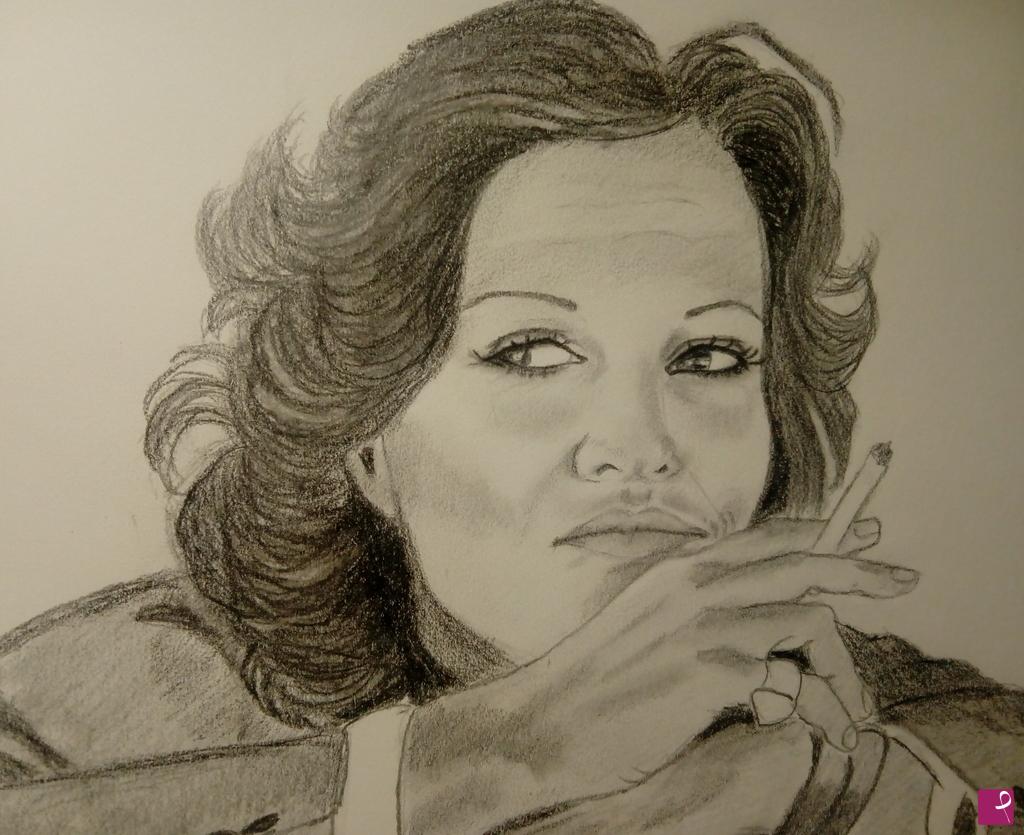 quadri in vendita online - Claudia Cardinale