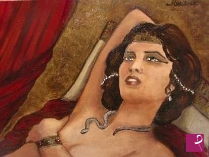 quadri in vendita online - Cleopatra gli ultimi attimi