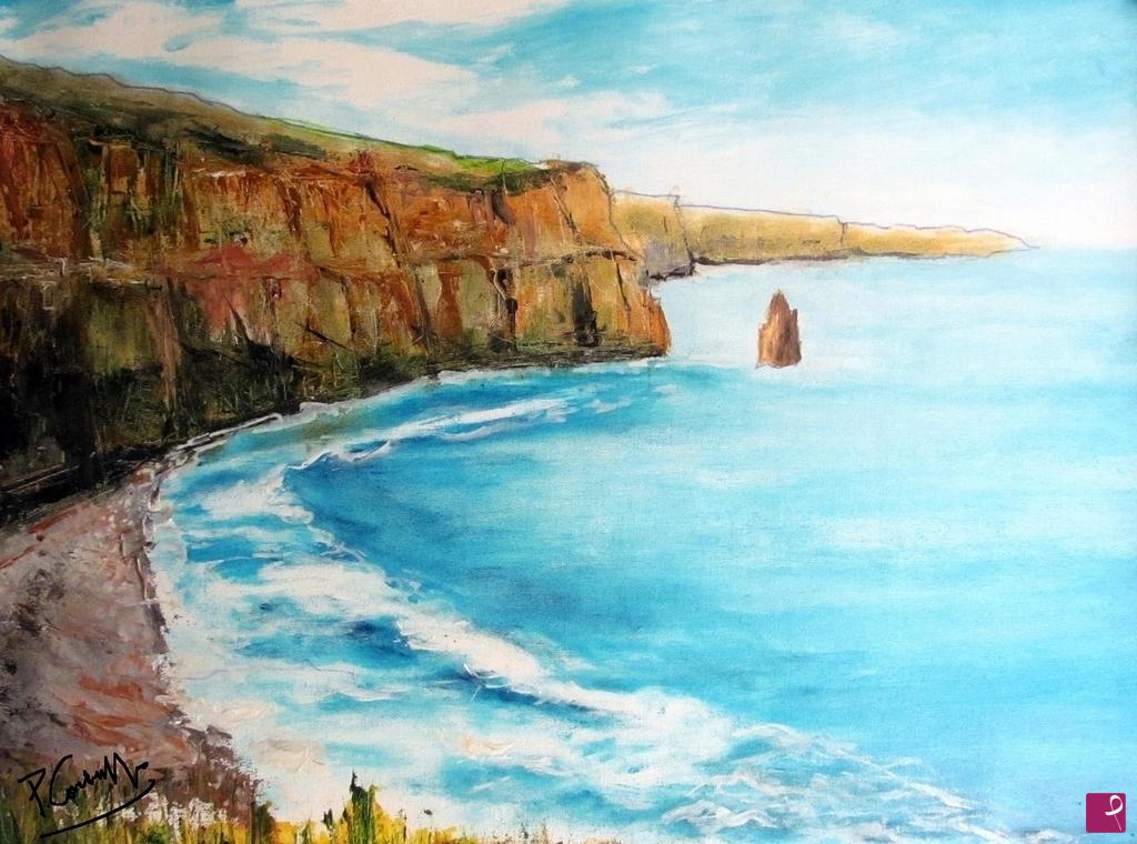 quadri in vendita online - Cliffs of Moher