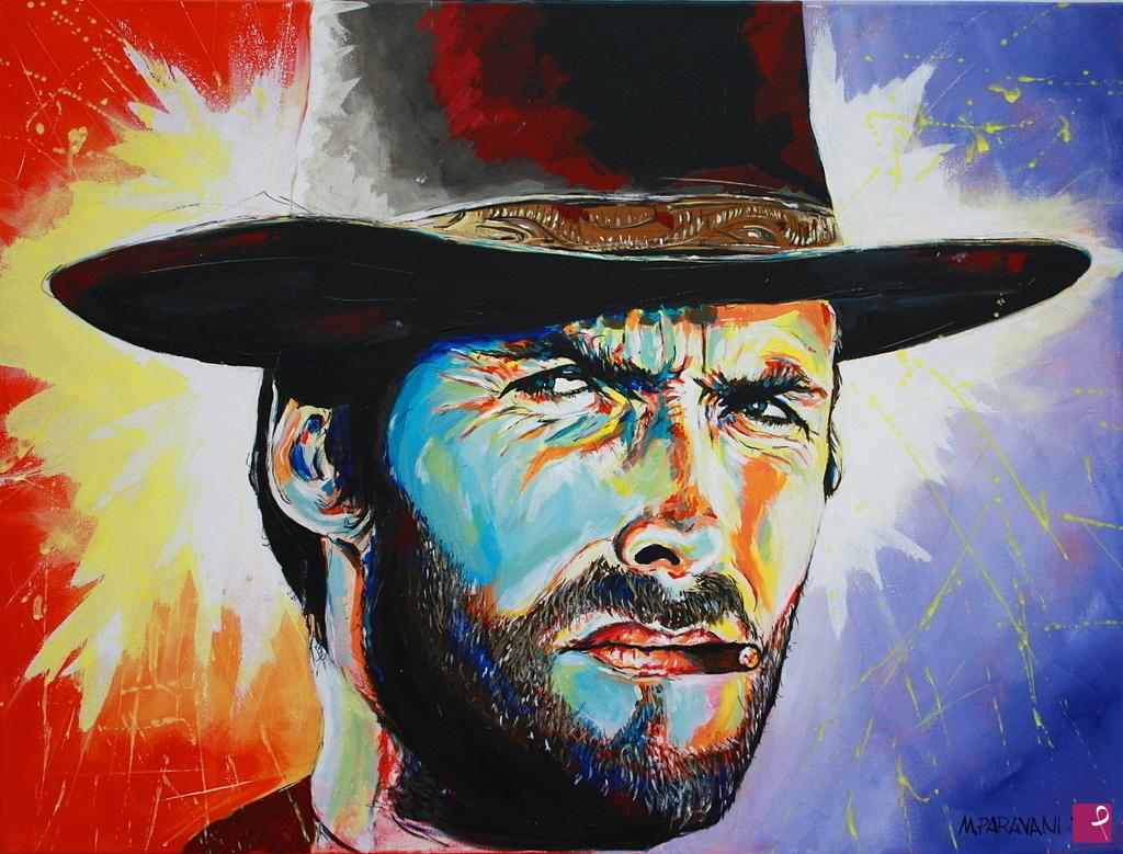 quadri in vendita online - Clin Eastwood