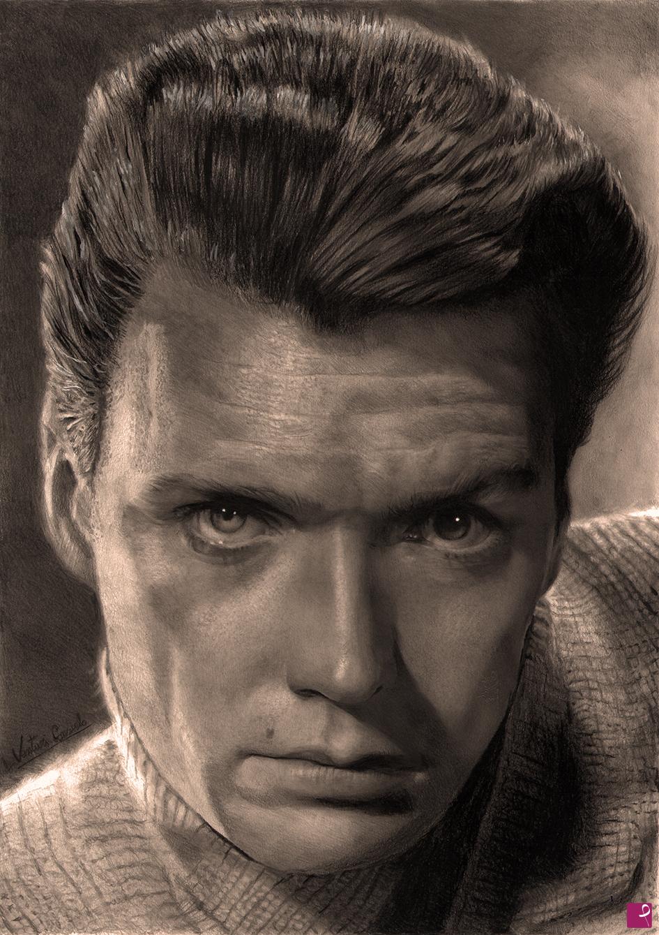 quadri in vendita online - Clint Eastwood