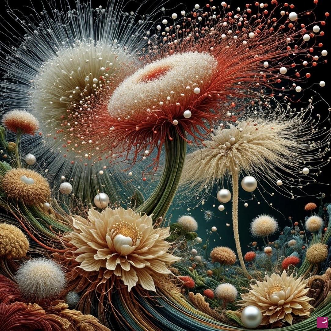 quadri in vendita online - Close-up of flowers