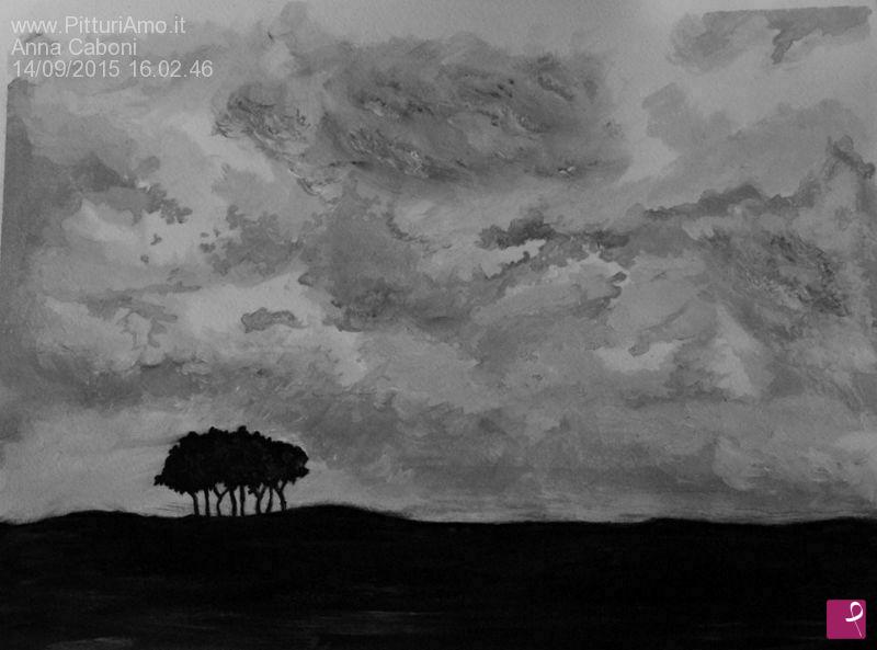 quadri in vendita online - Clouds
