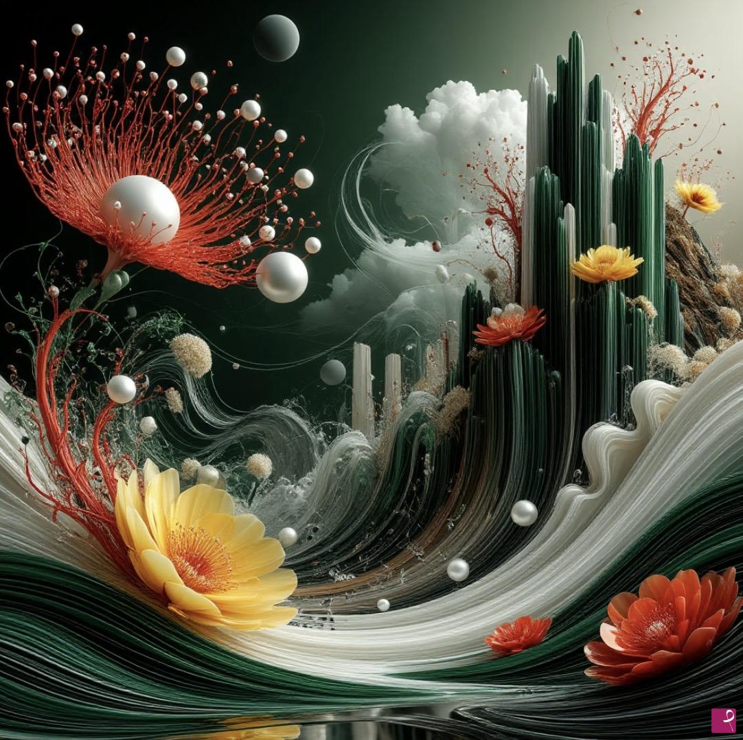 quadri in vendita online - Clouds over the city
