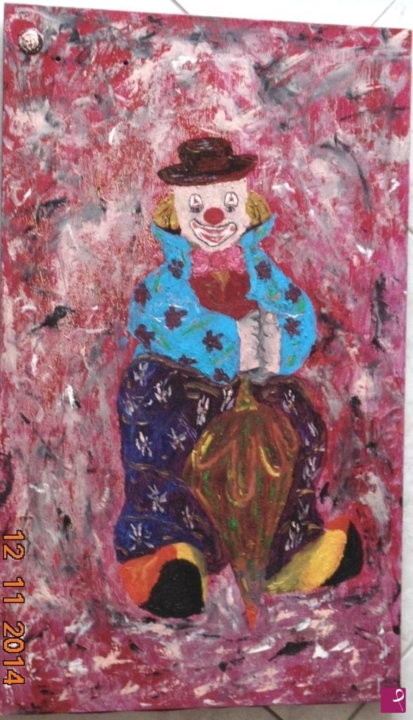 quadri in vendita online - Clown 1