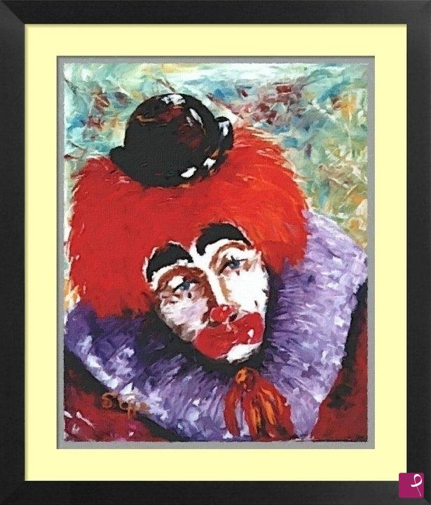 quadri in vendita online - Clown