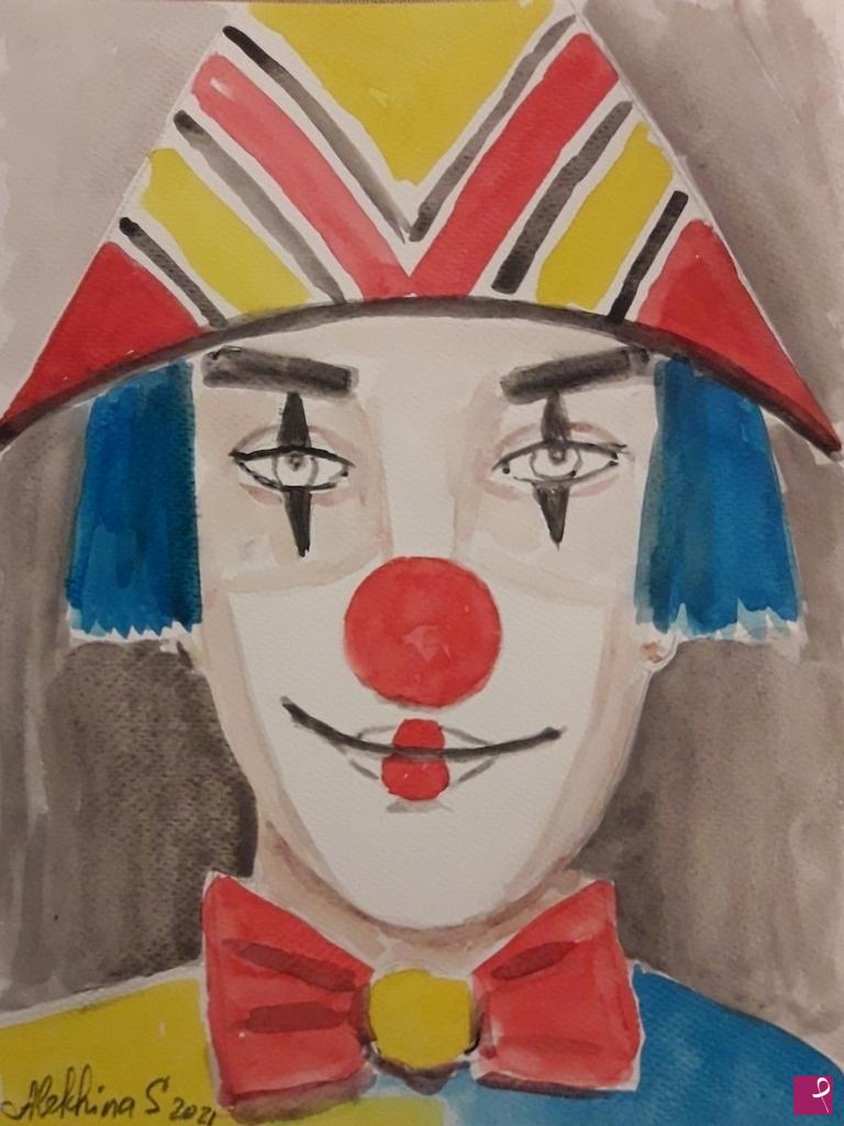 quadri in vendita online - Clown