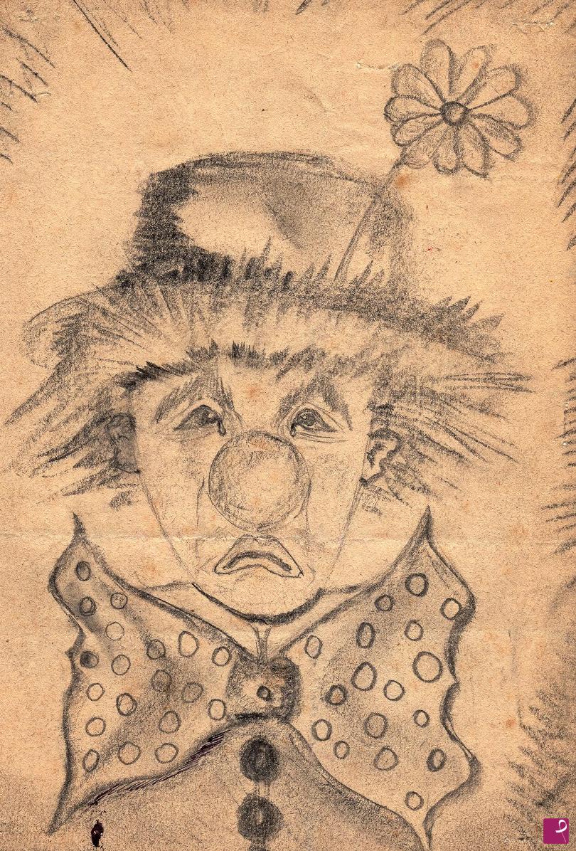 quadri in vendita online - Clown