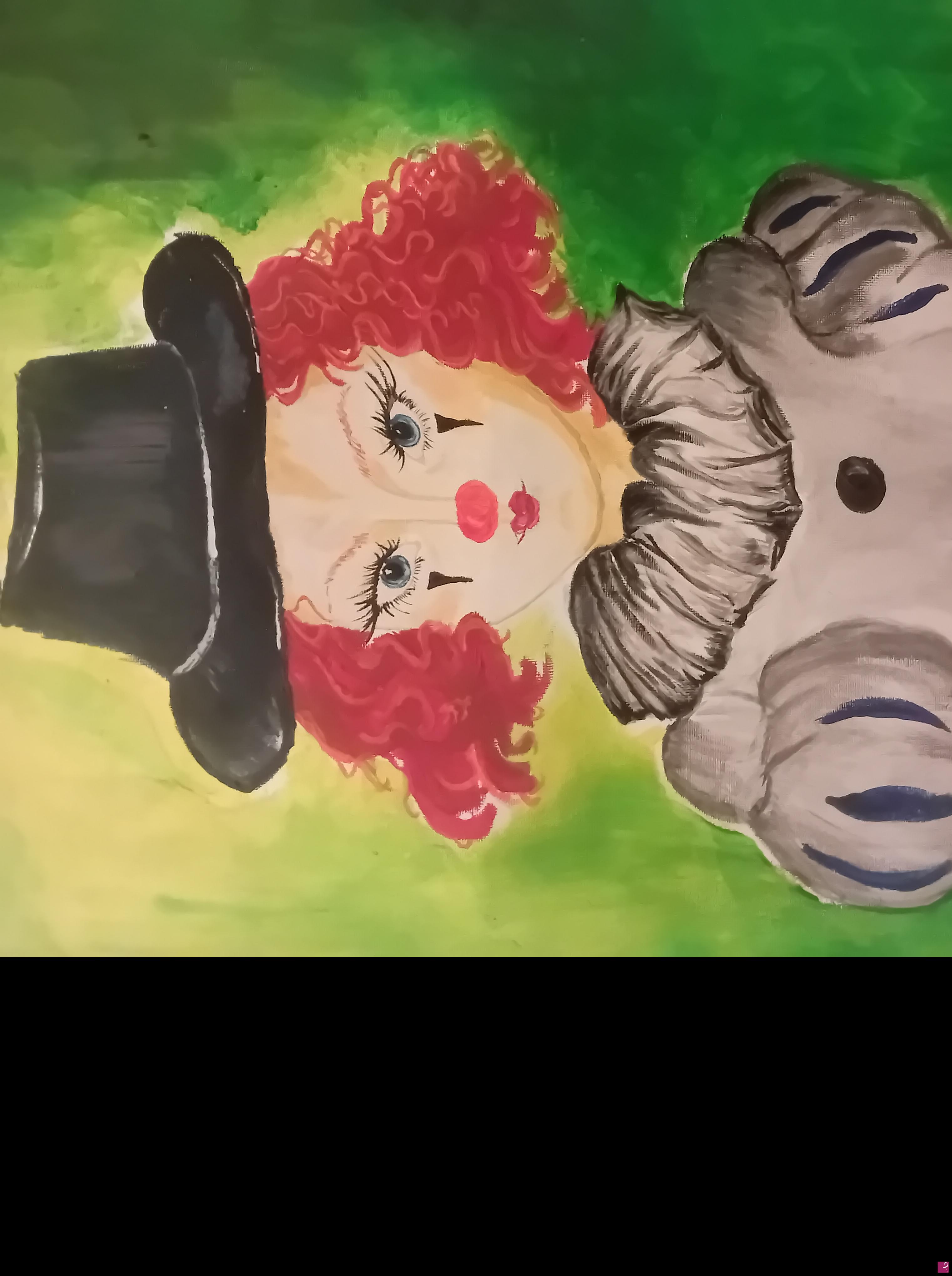 quadri in vendita online - Clown