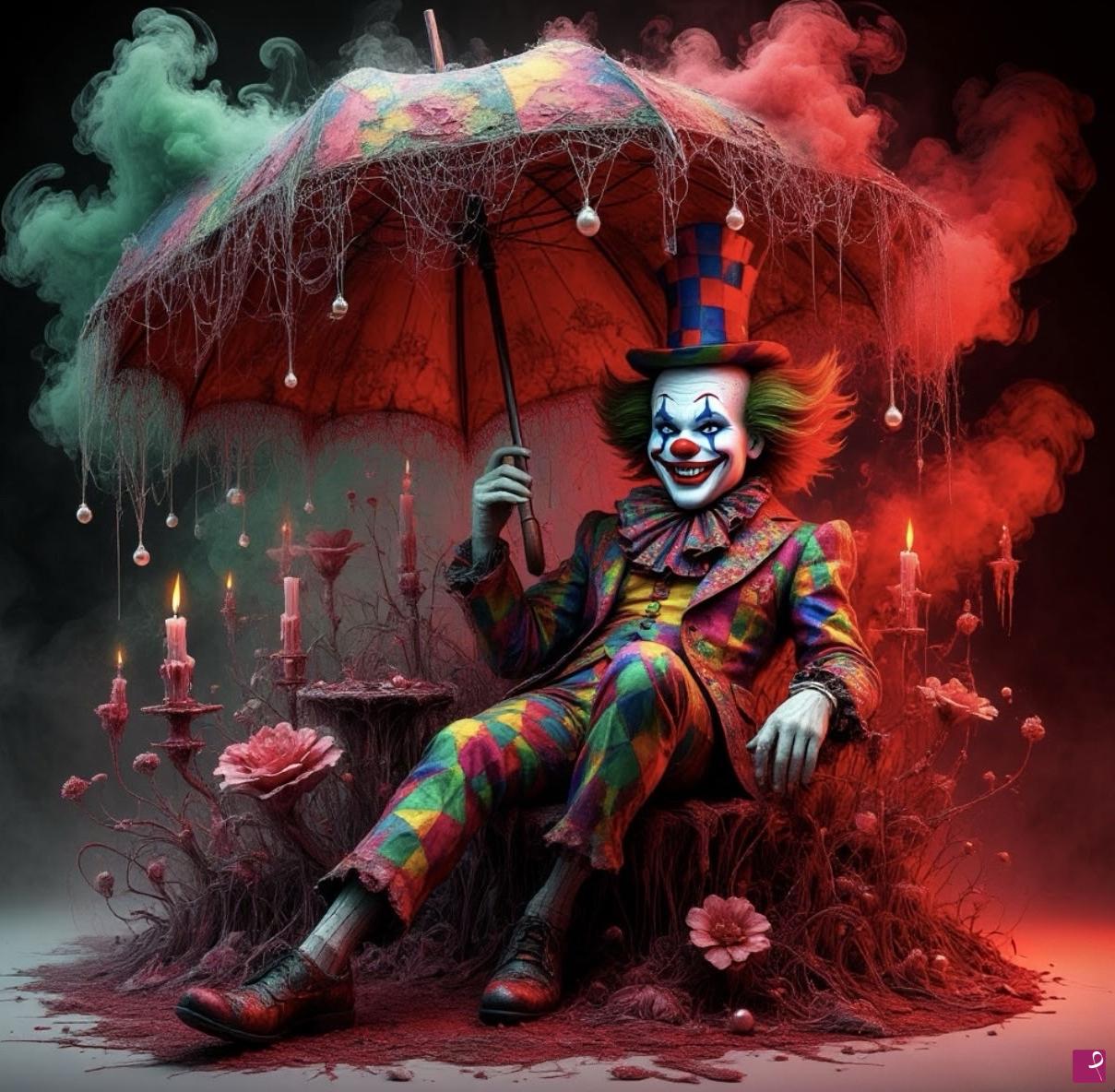 quadri in vendita online - Clown