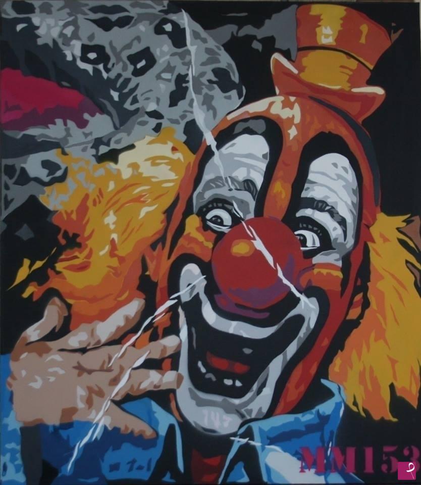 quadri in vendita online - Clown