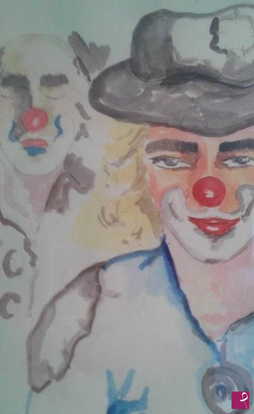quadri in vendita online - Clown