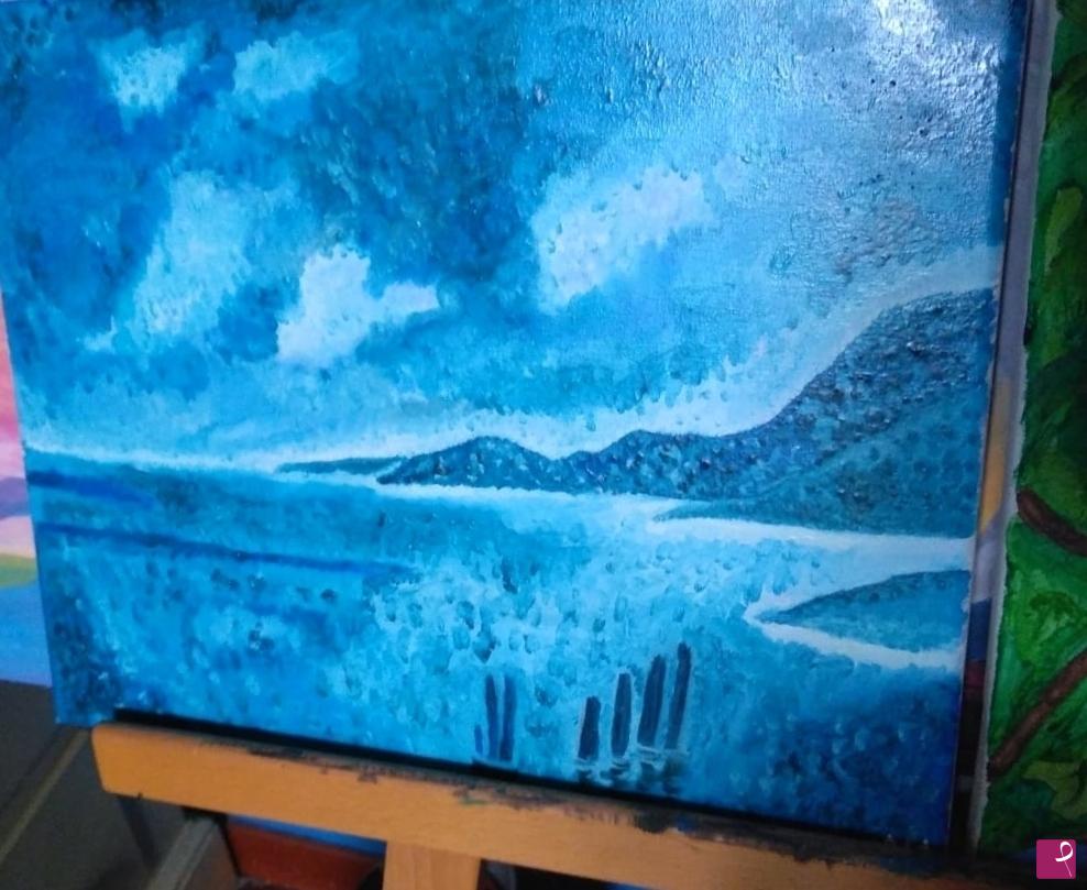 quadri in vendita online - coastal scene