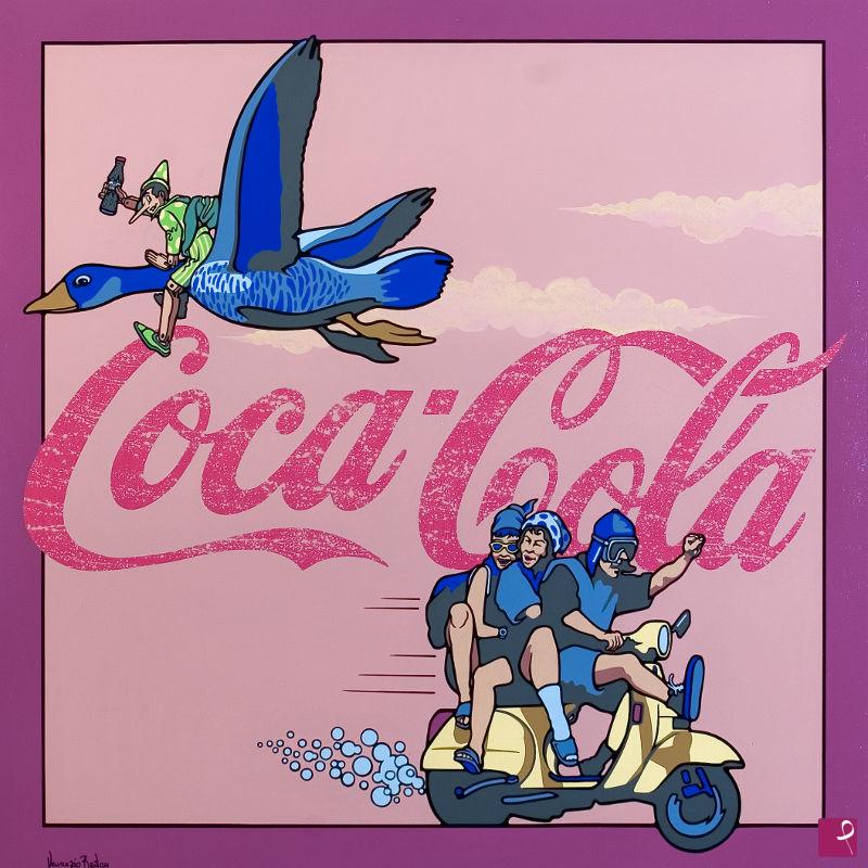 quadri in vendita online - Coca Cola Fantasy