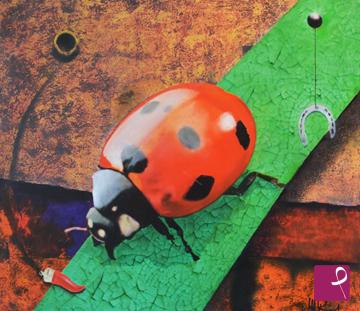 quadri in vendita online - coccinella