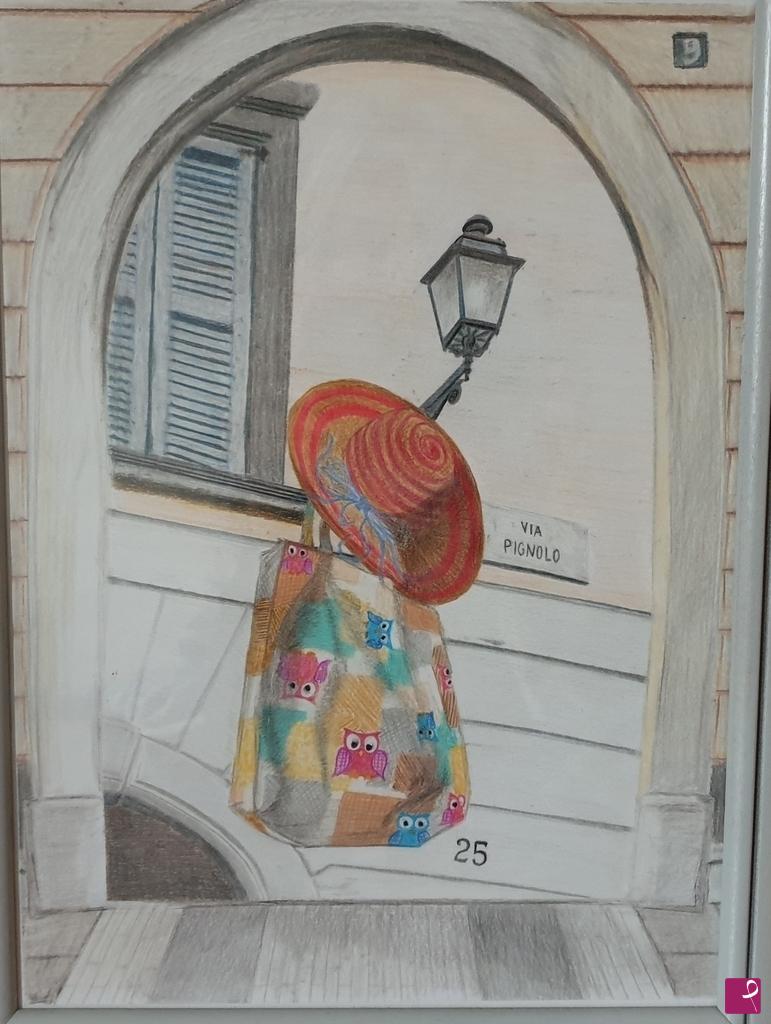quadri in vendita online - Cod. 29/2015 - Via Pignolo Shopping